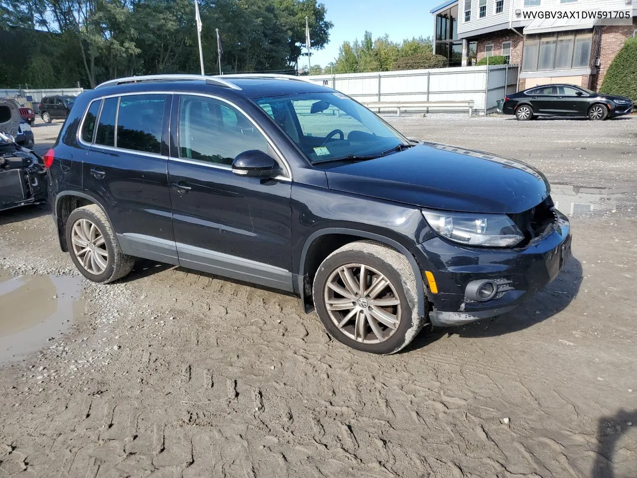 2013 Volkswagen Tiguan S VIN: WVGBV3AX1DW591705 Lot: 73468304