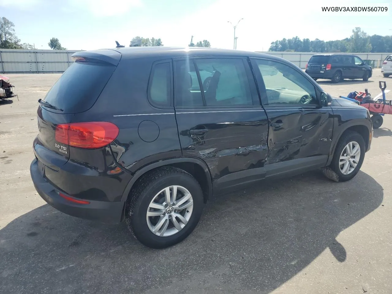 2013 Volkswagen Tiguan S VIN: WVGBV3AX8DW560709 Lot: 73583814