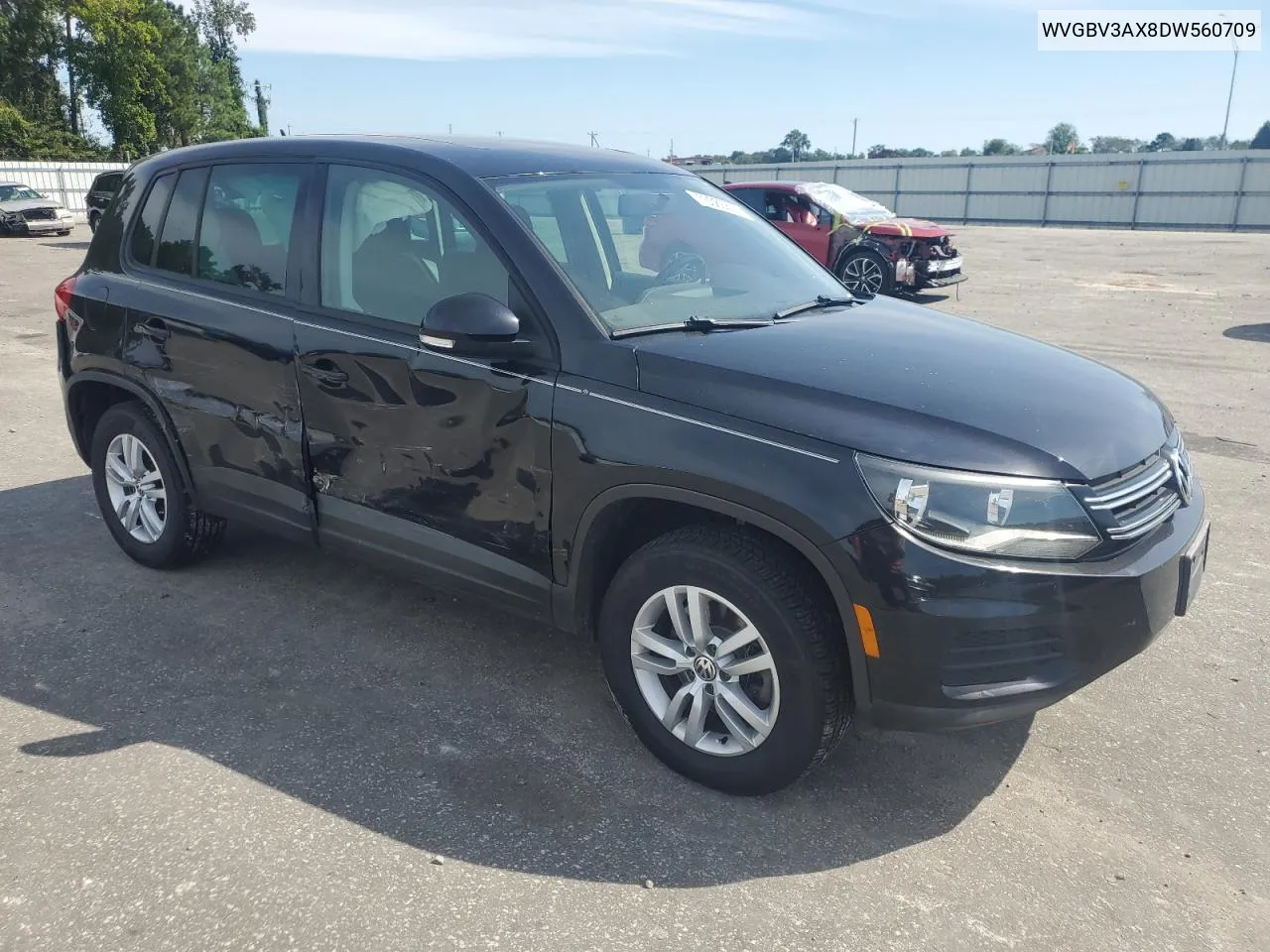 2013 Volkswagen Tiguan S VIN: WVGBV3AX8DW560709 Lot: 73583814