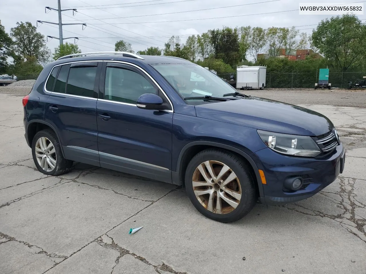 2013 Volkswagen Tiguan S VIN: WVGBV3AXXDW565832 Lot: 73592414