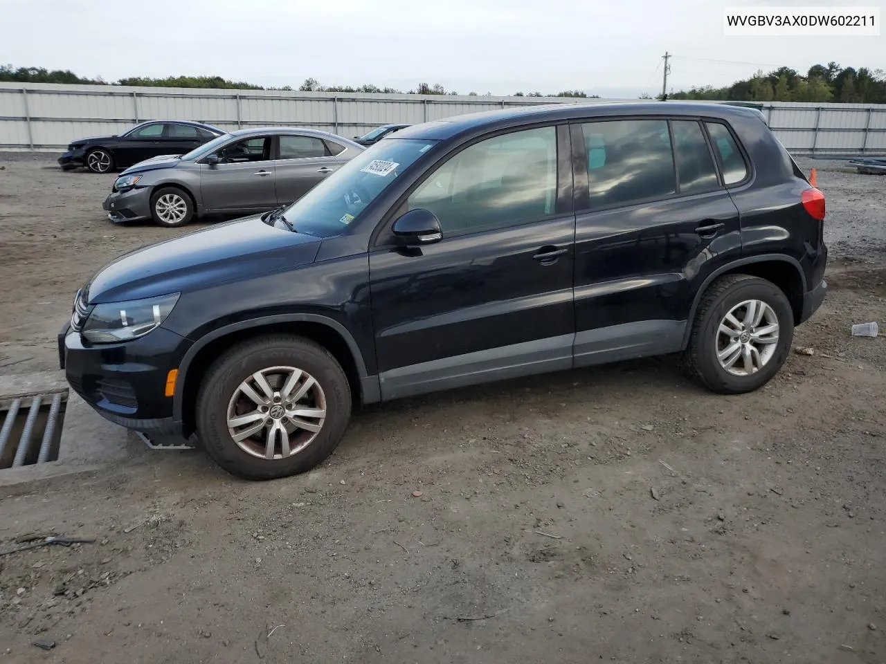 2013 Volkswagen Tiguan S VIN: WVGBV3AX0DW602211 Lot: 74593024