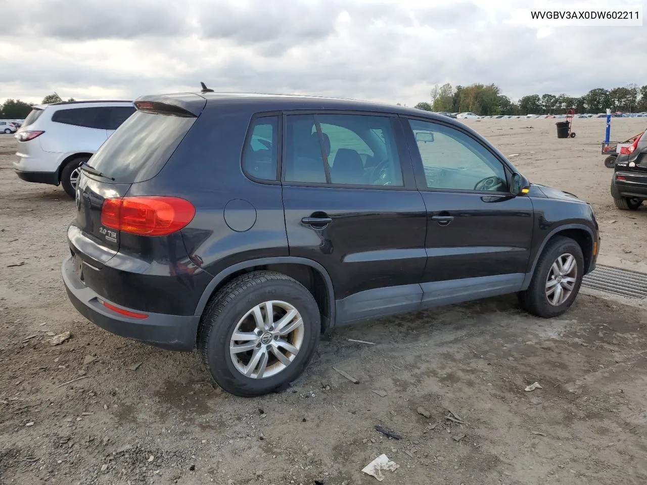 2013 Volkswagen Tiguan S VIN: WVGBV3AX0DW602211 Lot: 74593024