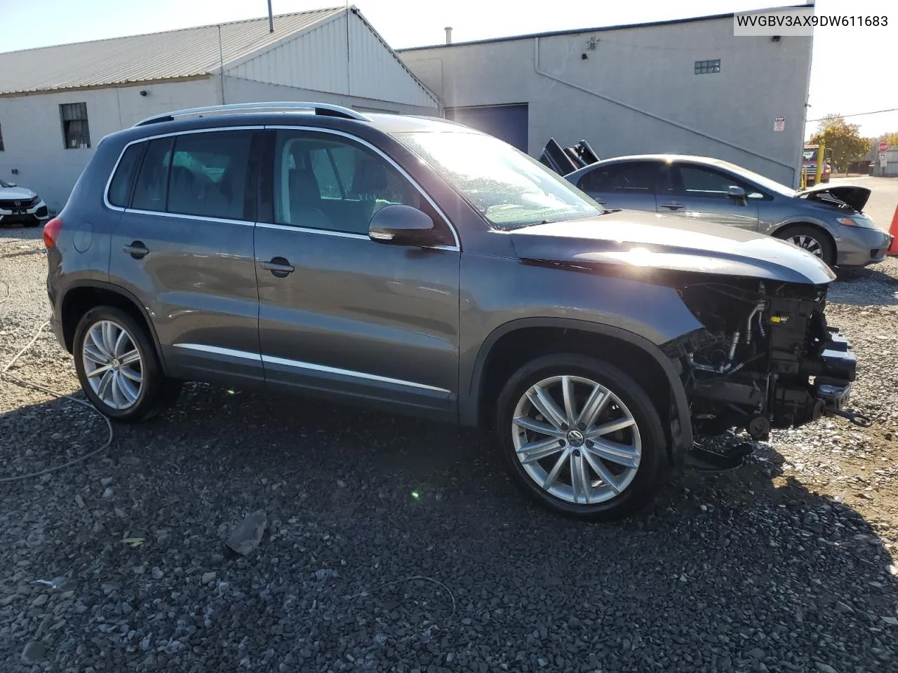 2013 Volkswagen Tiguan S VIN: WVGBV3AX9DW611683 Lot: 76066464