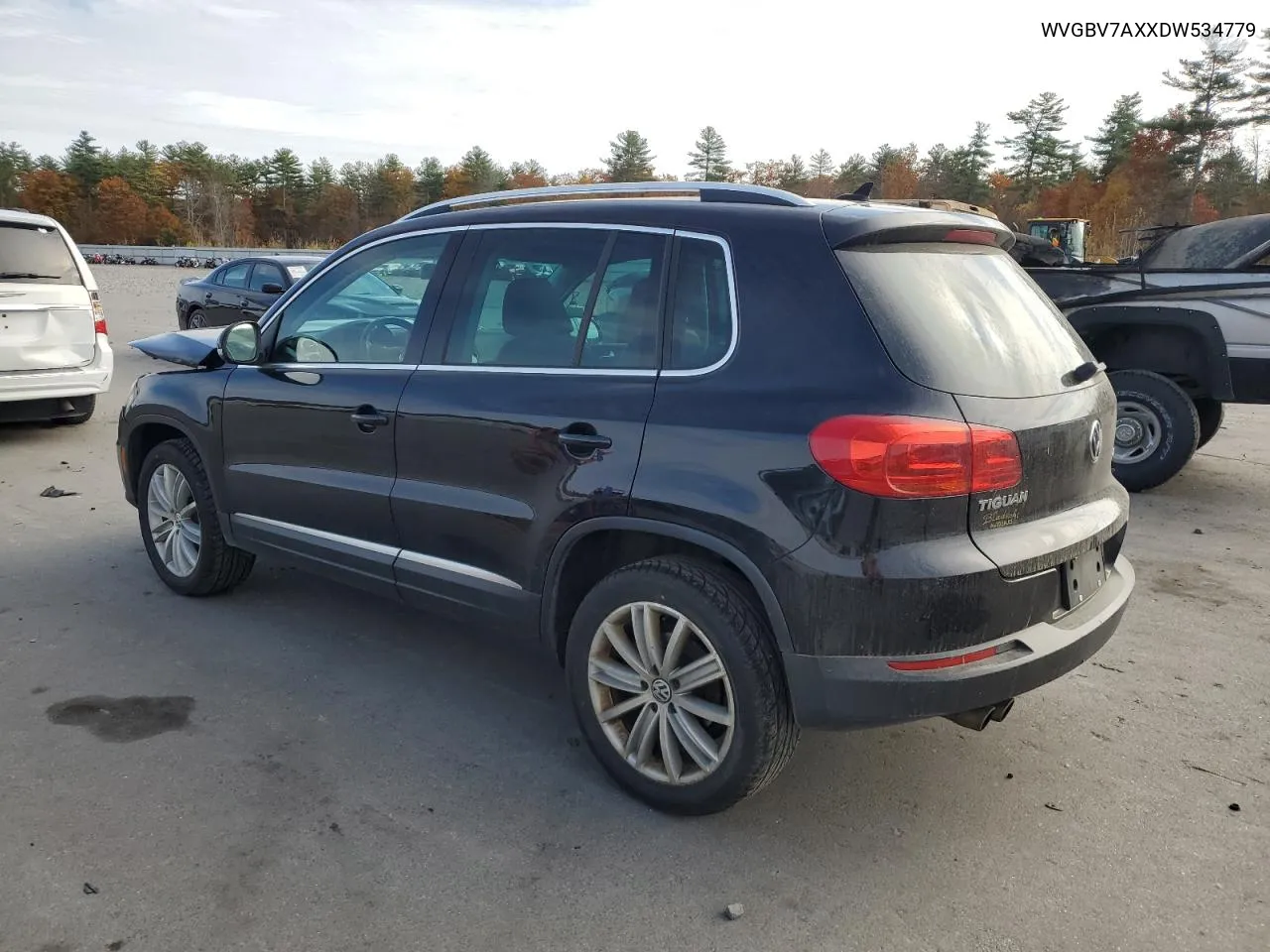 2013 Volkswagen Tiguan S VIN: WVGBV7AXXDW534779 Lot: 77397164