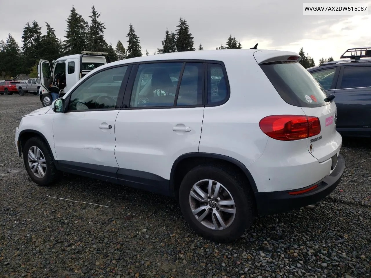 2013 Volkswagen Tiguan S VIN: WVGAV7AX2DW515087 Lot: 77453984