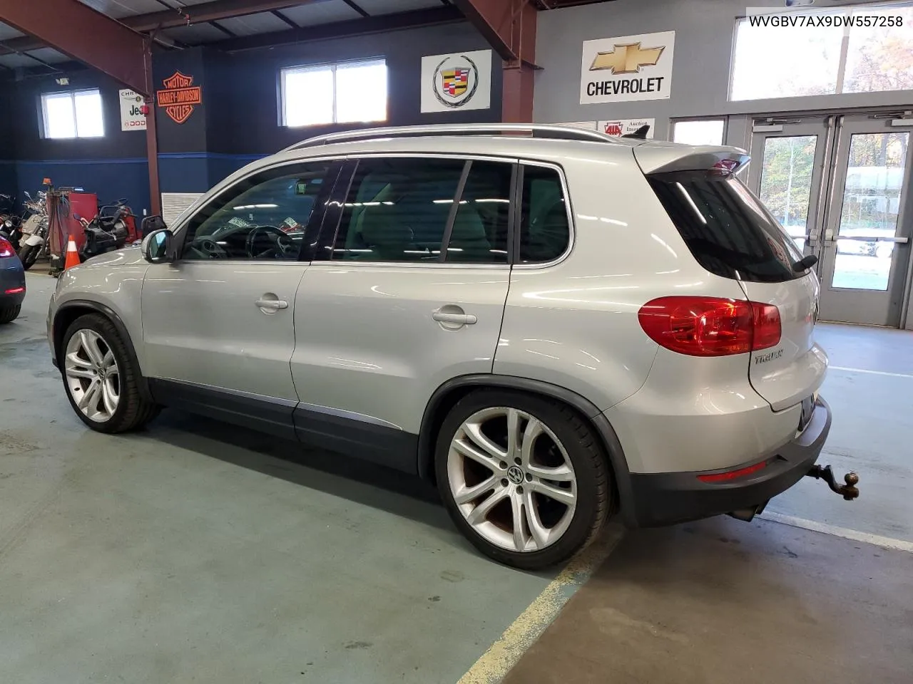 2013 Volkswagen Tiguan S VIN: WVGBV7AX9DW557258 Lot: 77458004