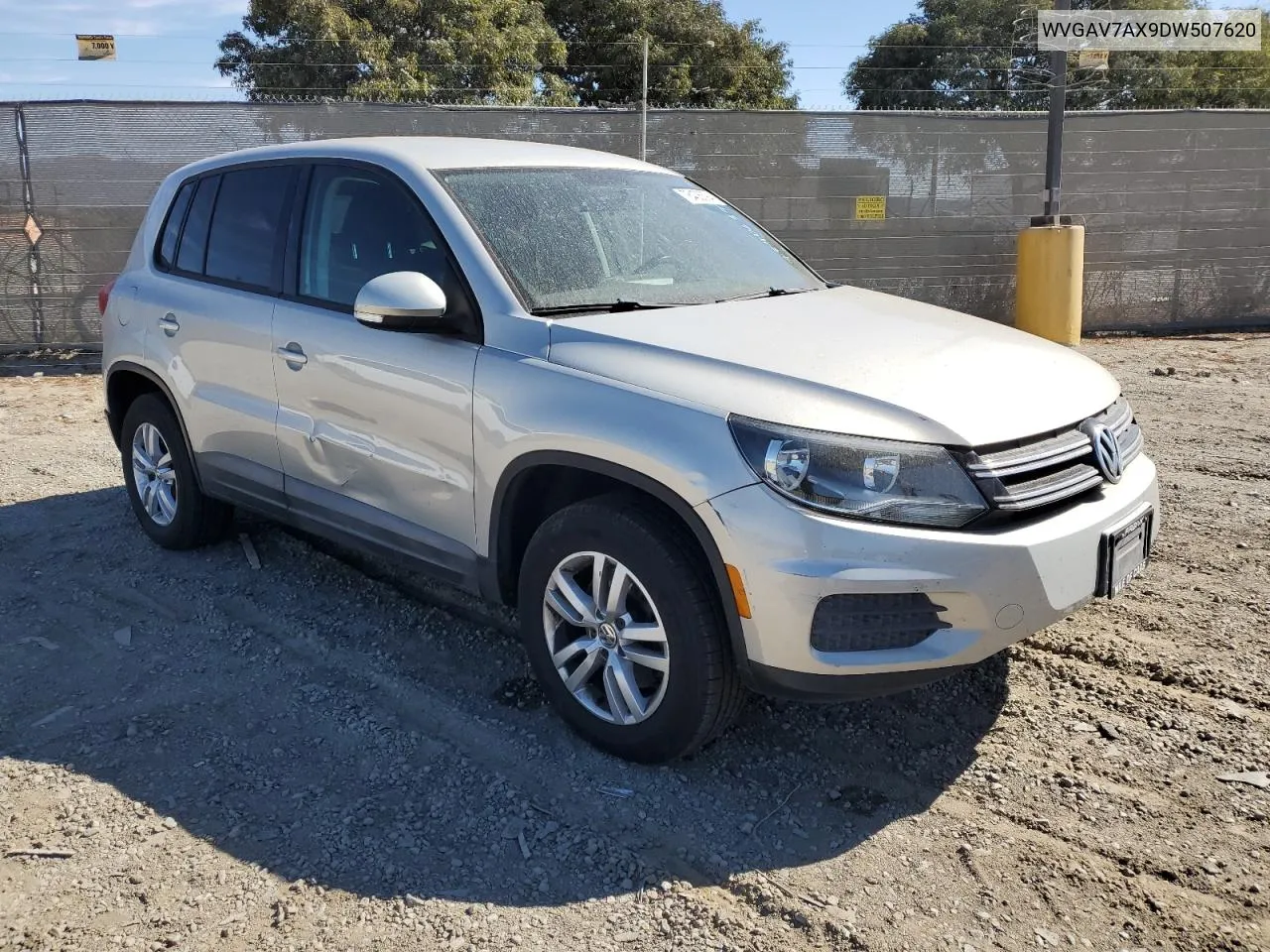 2013 Volkswagen Tiguan S VIN: WVGAV7AX9DW507620 Lot: 78406394