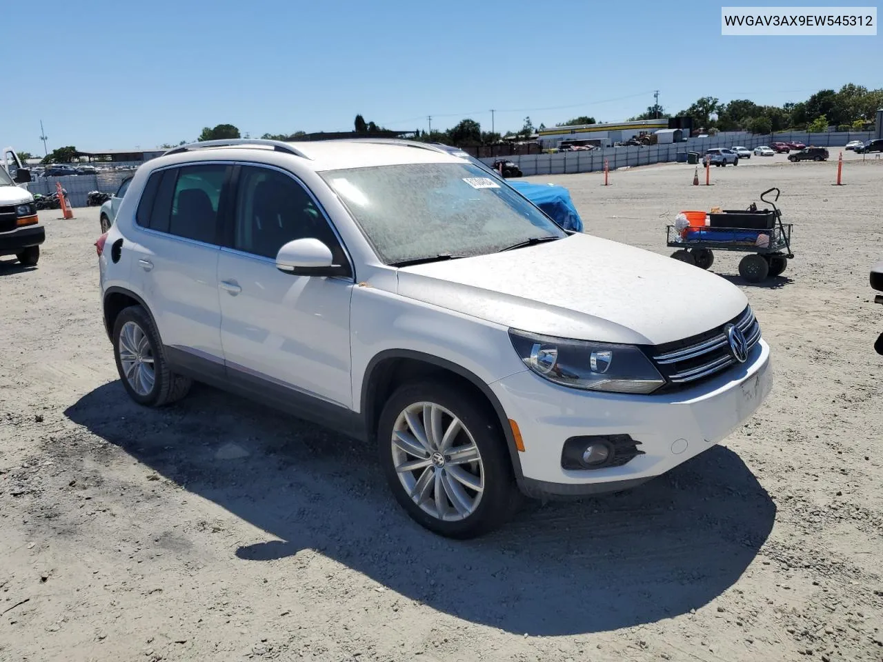 WVGAV3AX9EW545312 2014 Volkswagen Tiguan S