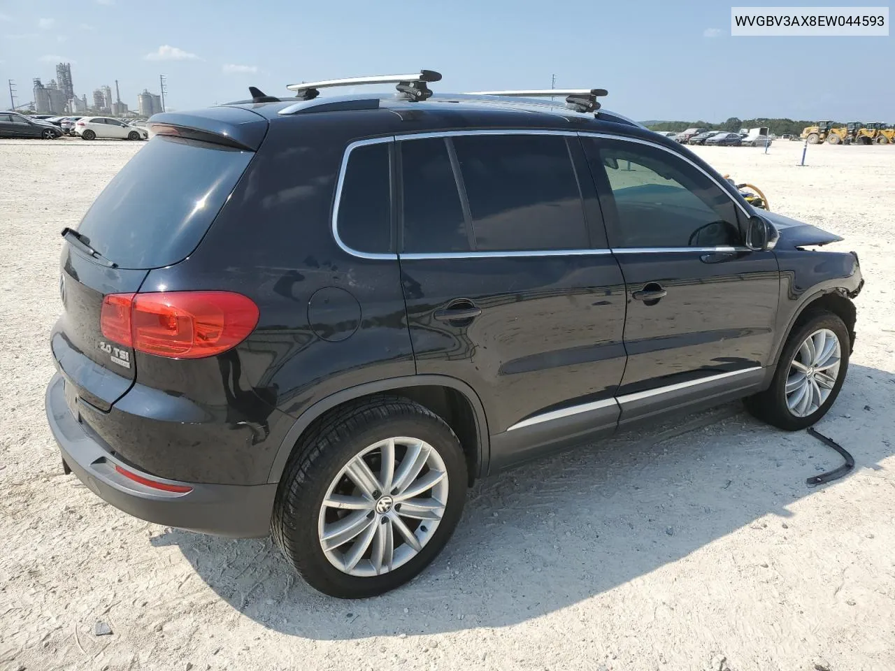 2014 Volkswagen Tiguan S VIN: WVGBV3AX8EW044593 Lot: 68816124