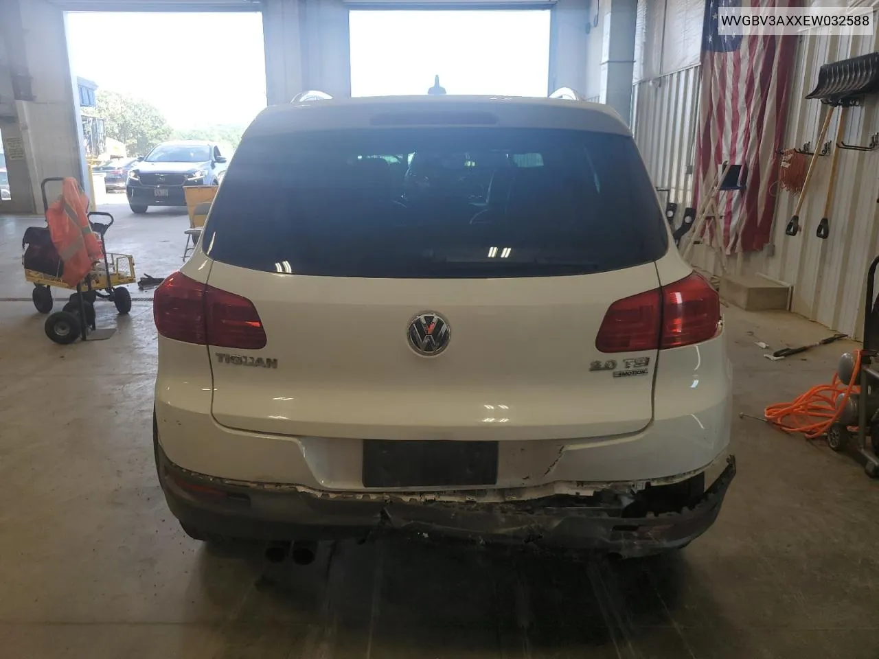 WVGBV3AXXEW032588 2014 Volkswagen Tiguan S