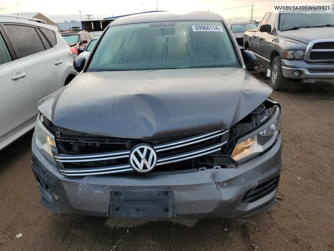 WVGBV3AX9EW609921 2014 Volkswagen Tiguan S