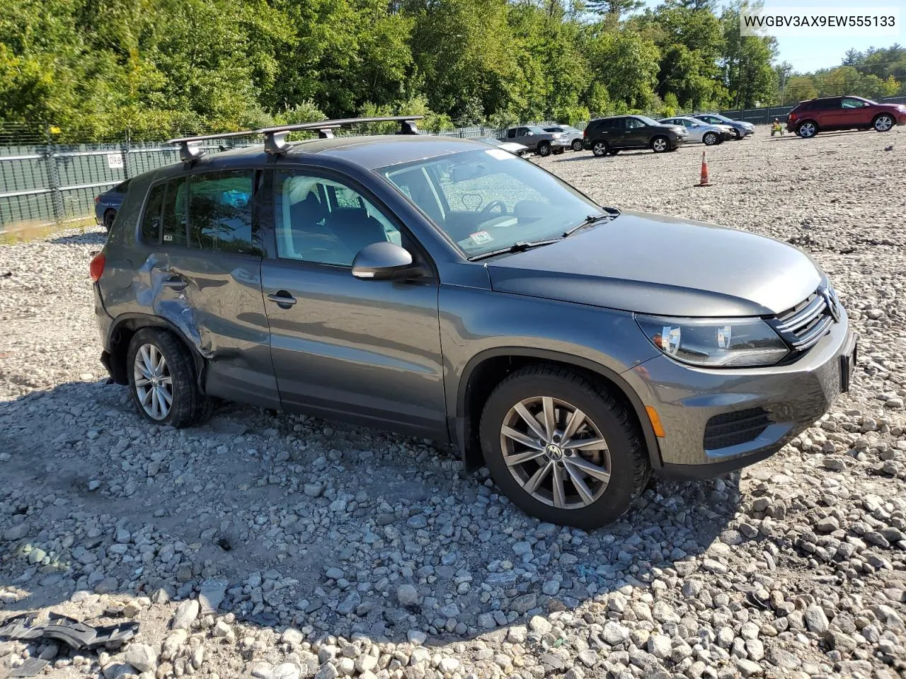 2014 Volkswagen Tiguan S VIN: WVGBV3AX9EW555133 Lot: 69991064