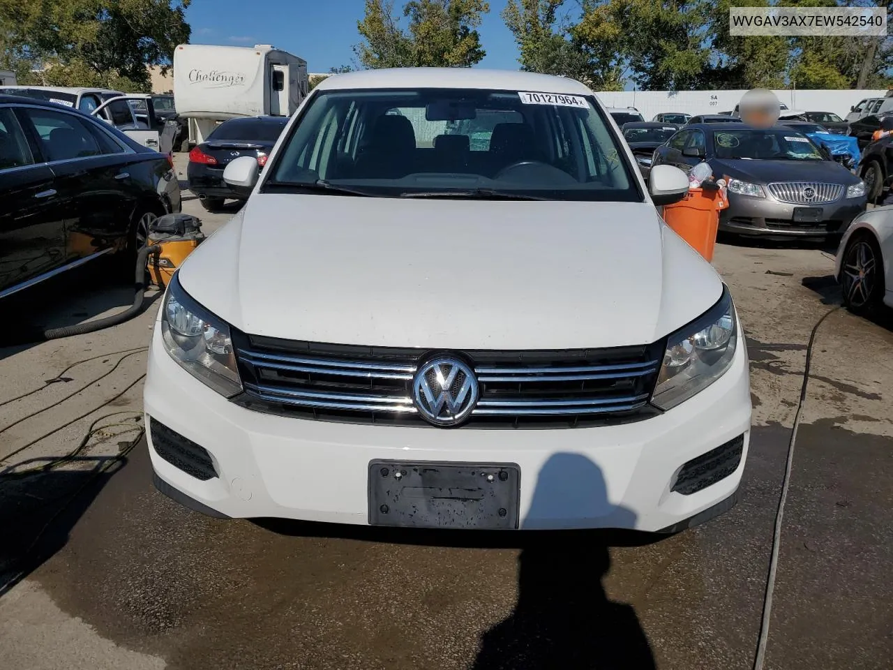 WVGAV3AX7EW542540 2014 Volkswagen Tiguan S