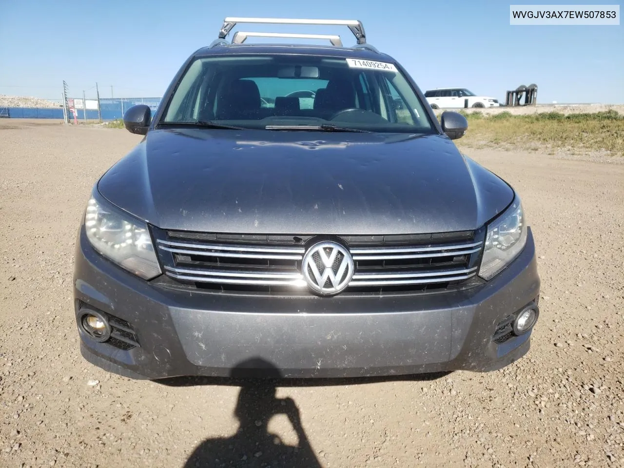 WVGJV3AX7EW507853 2014 Volkswagen Tiguan S