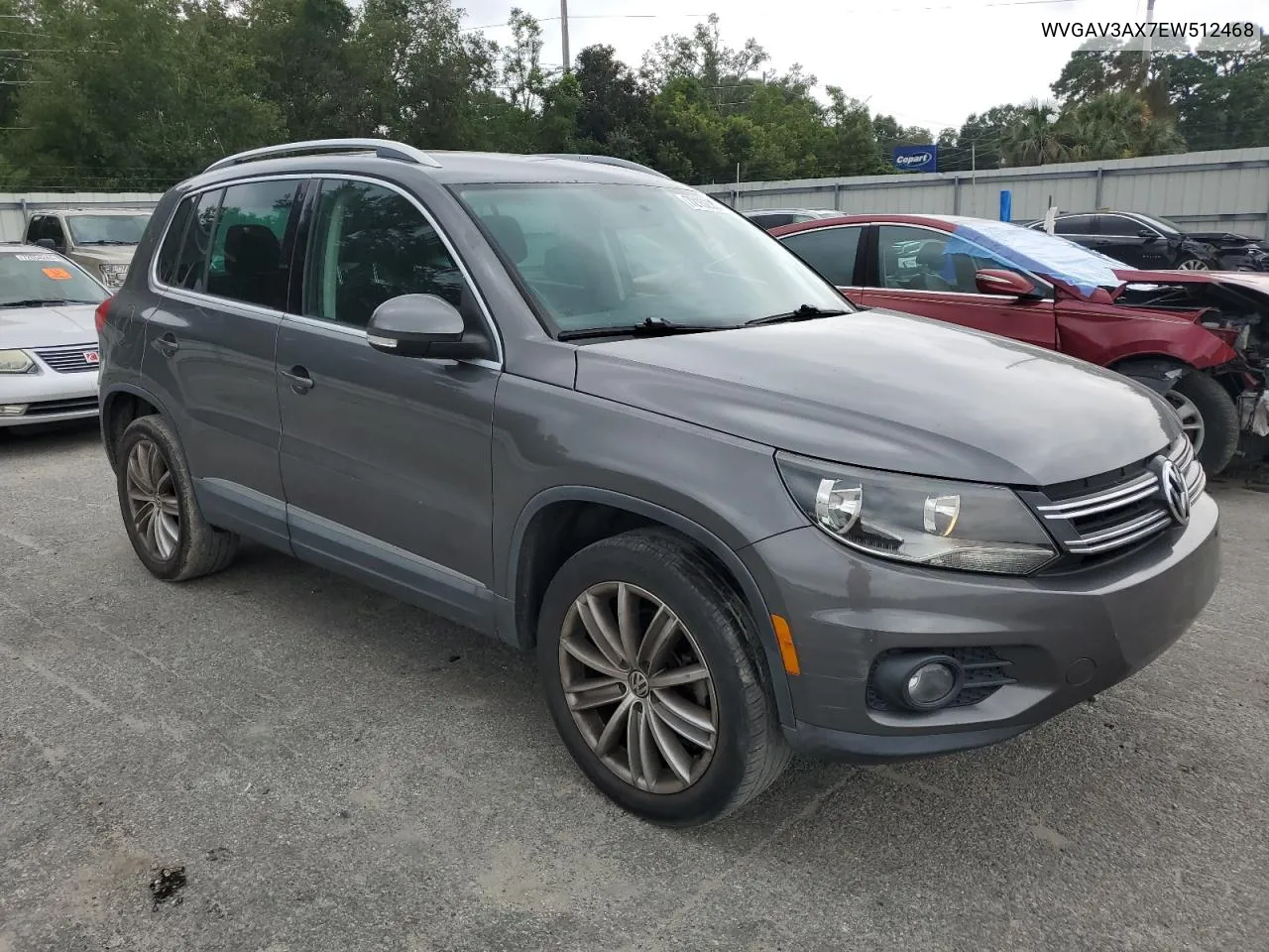 2014 Volkswagen Tiguan S VIN: WVGAV3AX7EW512468 Lot: 72152704