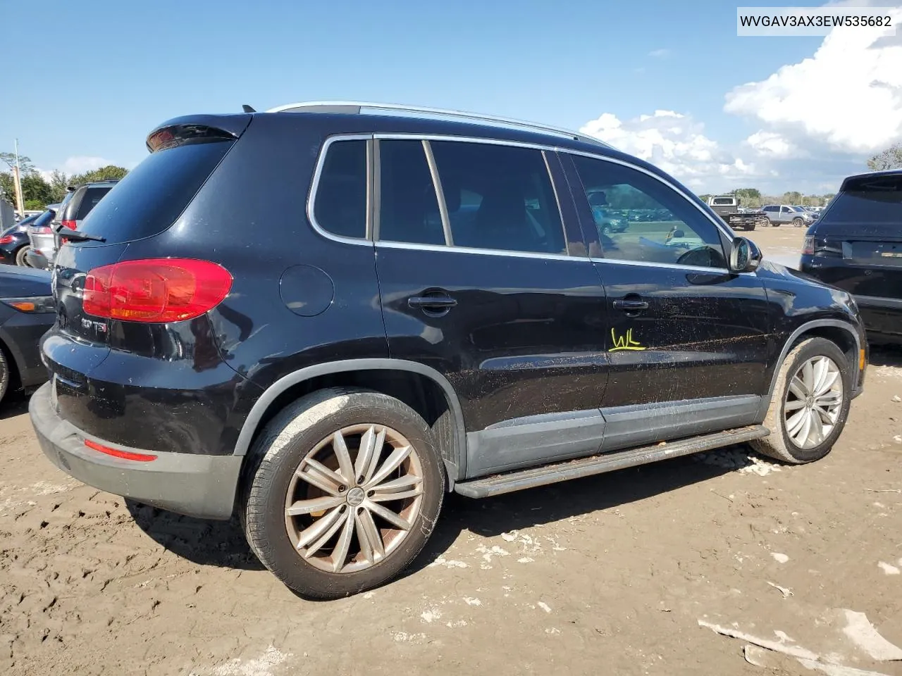 WVGAV3AX3EW535682 2014 Volkswagen Tiguan S