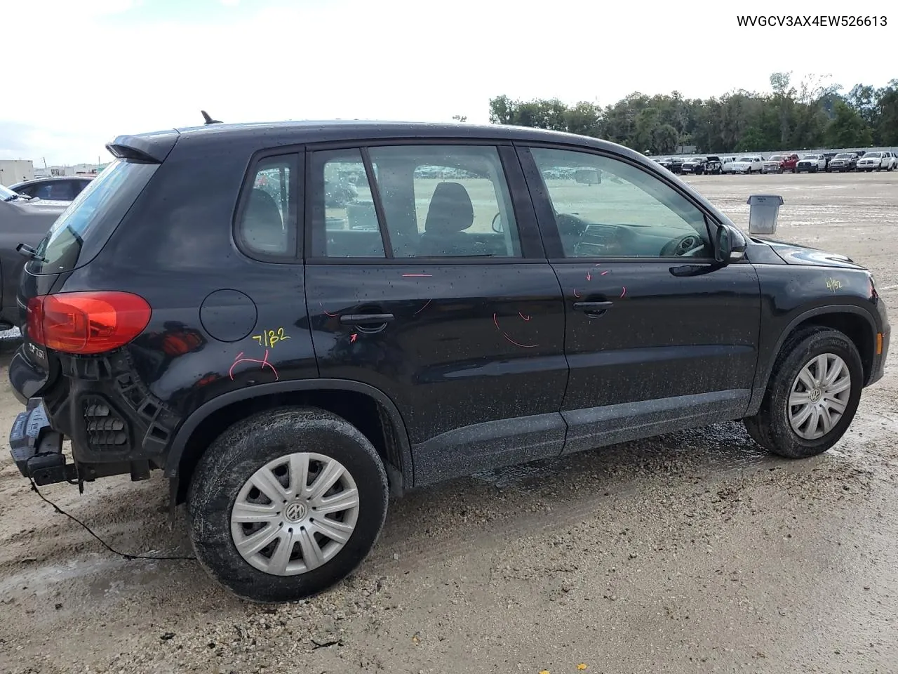 2014 Volkswagen Tiguan S VIN: WVGCV3AX4EW526613 Lot: 73949784