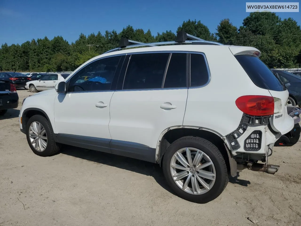 2014 Volkswagen Tiguan S VIN: WVGBV3AX8EW614723 Lot: 74008194