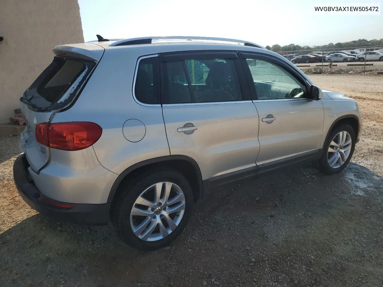 2014 Volkswagen Tiguan S VIN: WVGBV3AX1EW505472 Lot: 74996724