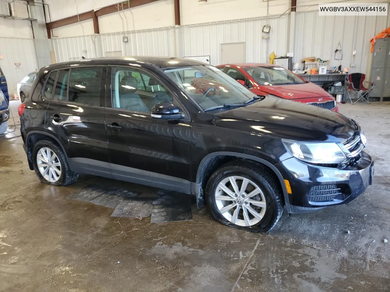 2014 Volkswagen Tiguan S VIN: WVGBV3AXXEW544156 Lot: 75040214