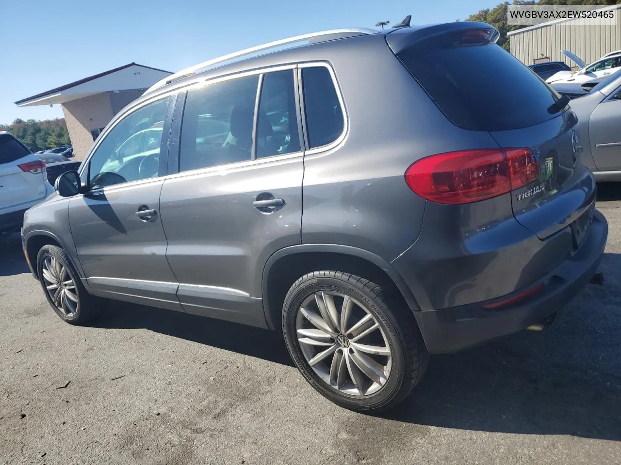 2014 Volkswagen Tiguan S VIN: WVGBV3AX2EW520465 Lot: 76602014