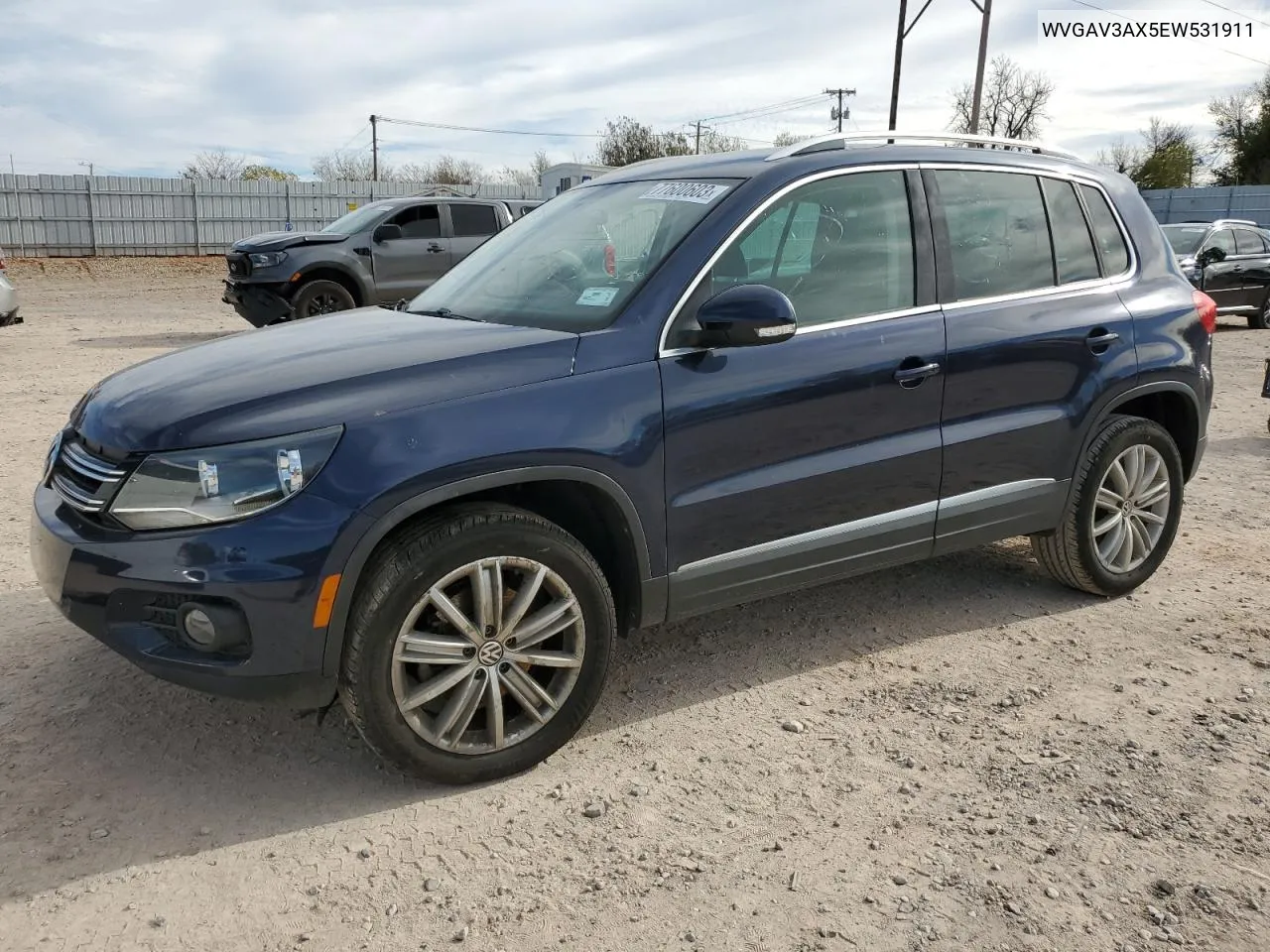 WVGAV3AX5EW531911 2014 Volkswagen Tiguan S