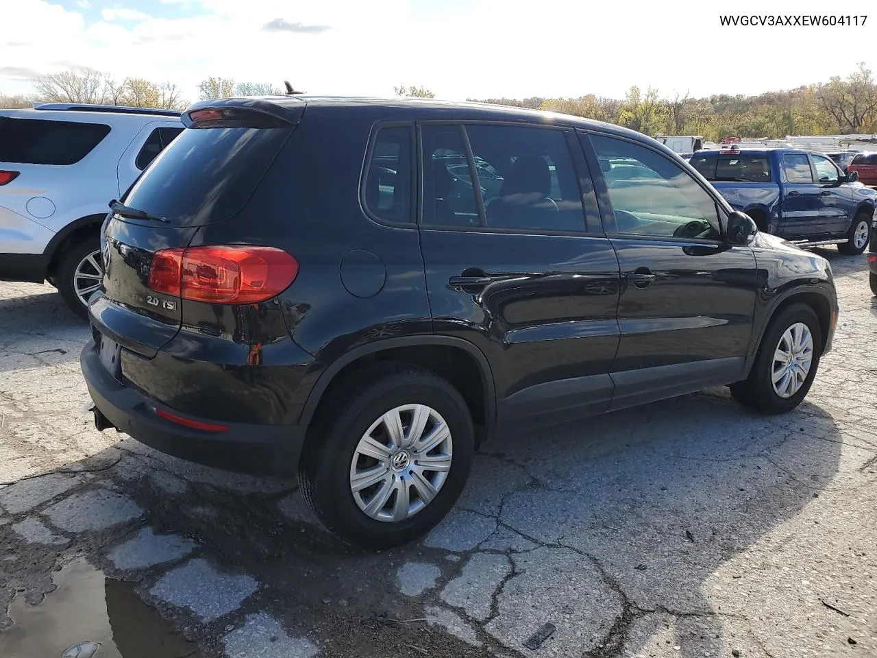 2014 Volkswagen Tiguan S VIN: WVGCV3AXXEW604117 Lot: 78791874