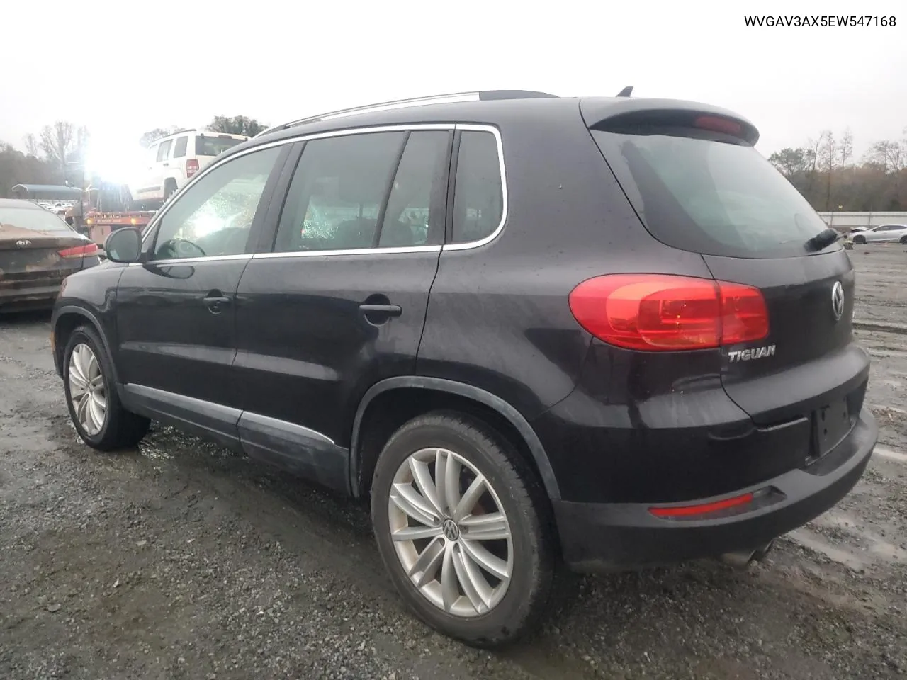 2014 Volkswagen Tiguan S VIN: WVGAV3AX5EW547168 Lot: 79614804