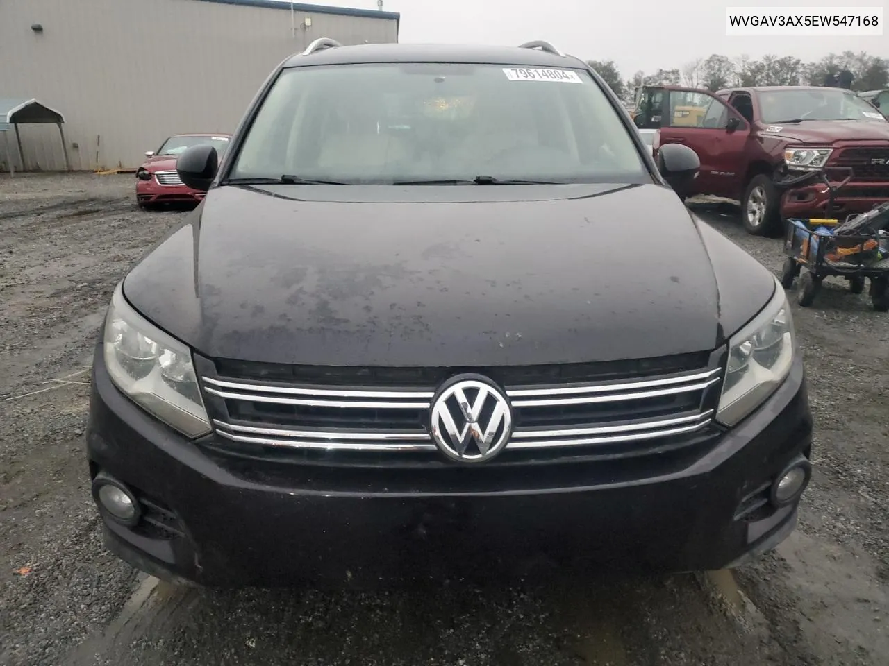 2014 Volkswagen Tiguan S VIN: WVGAV3AX5EW547168 Lot: 79614804