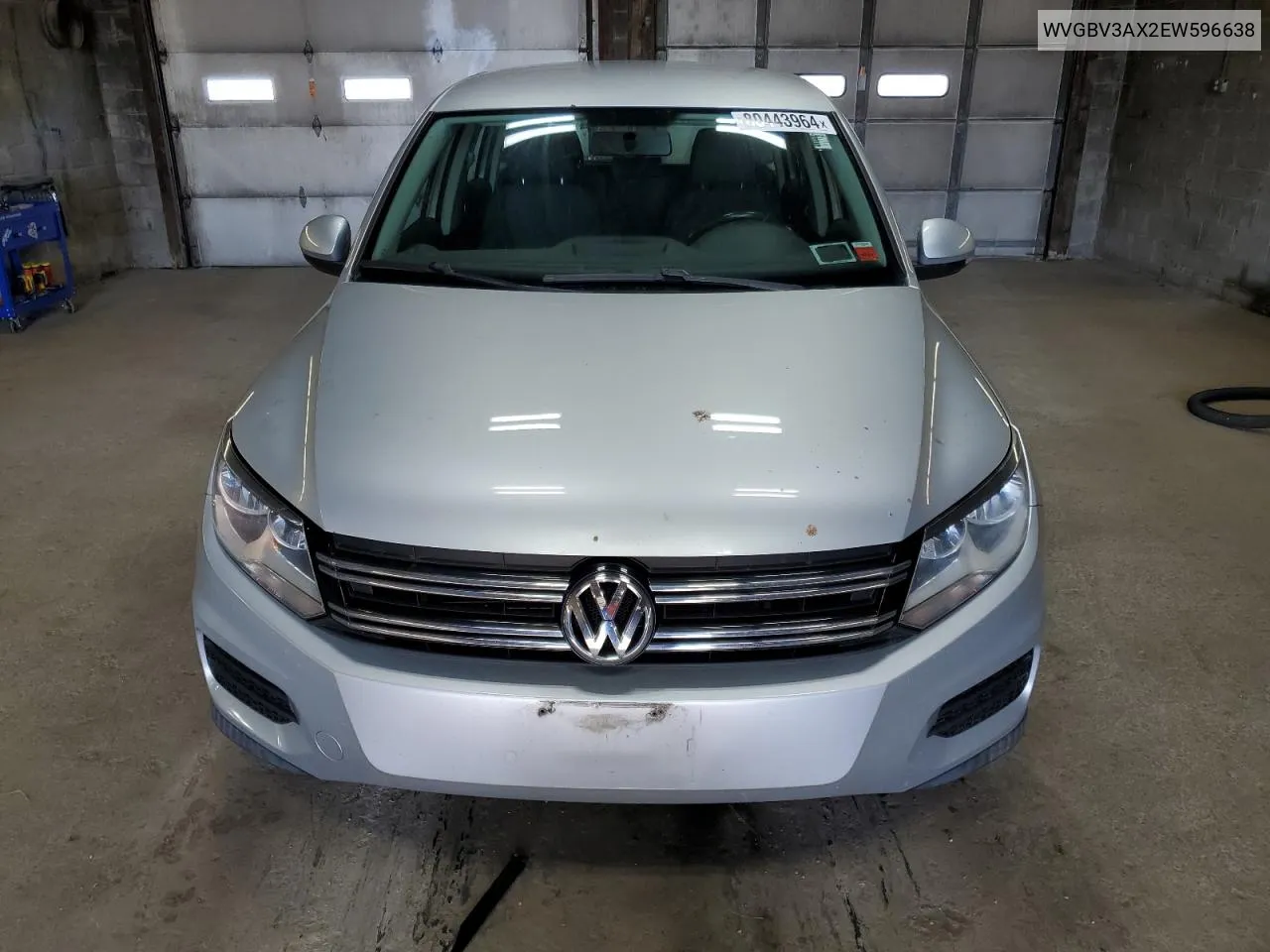 2014 Volkswagen Tiguan S VIN: WVGBV3AX2EW596638 Lot: 80443964