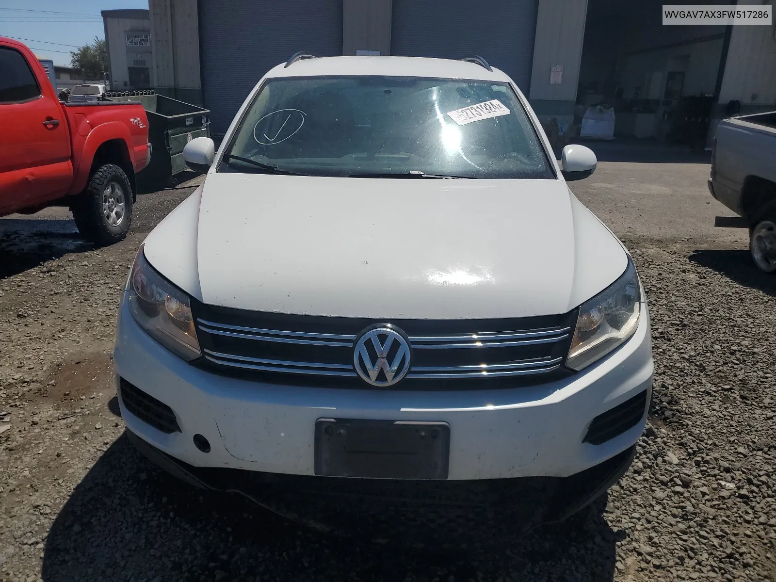 WVGAV7AX3FW517286 2015 Volkswagen Tiguan S