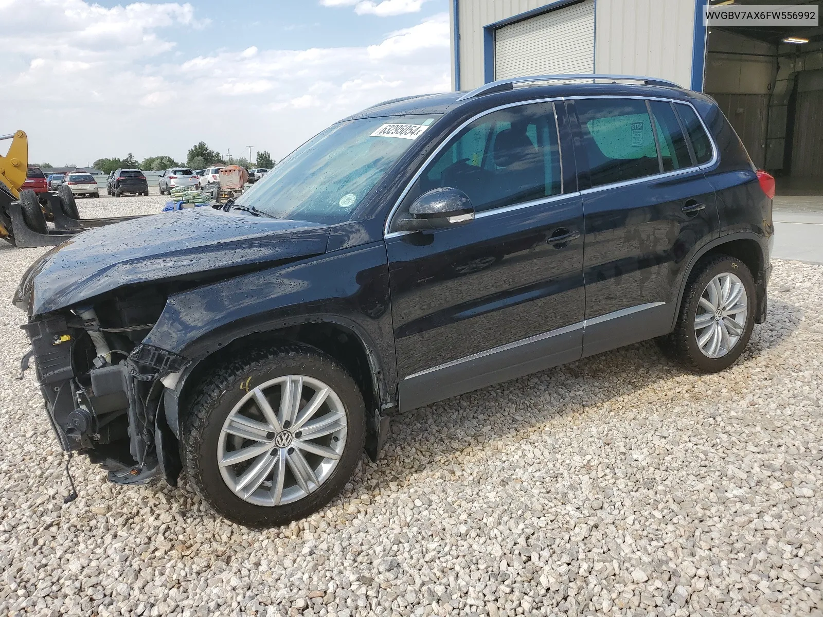 2015 Volkswagen Tiguan S VIN: WVGBV7AX6FW556992 Lot: 63295054