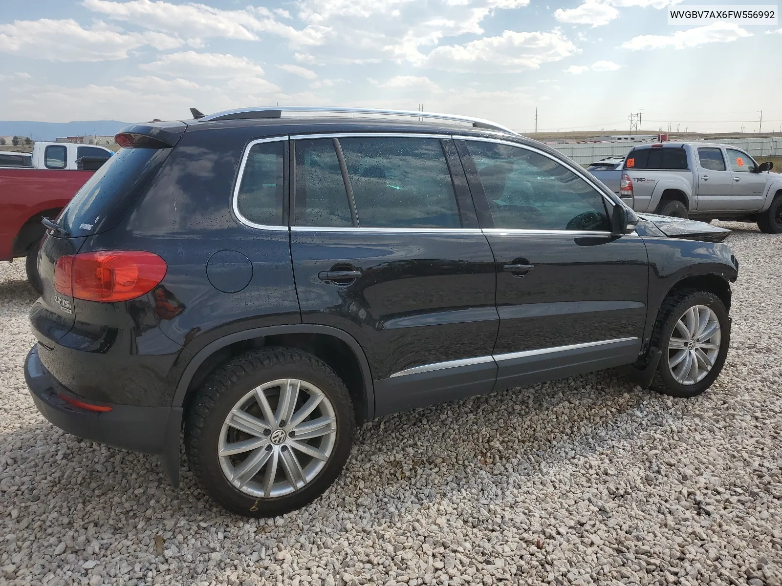 2015 Volkswagen Tiguan S VIN: WVGBV7AX6FW556992 Lot: 63295054