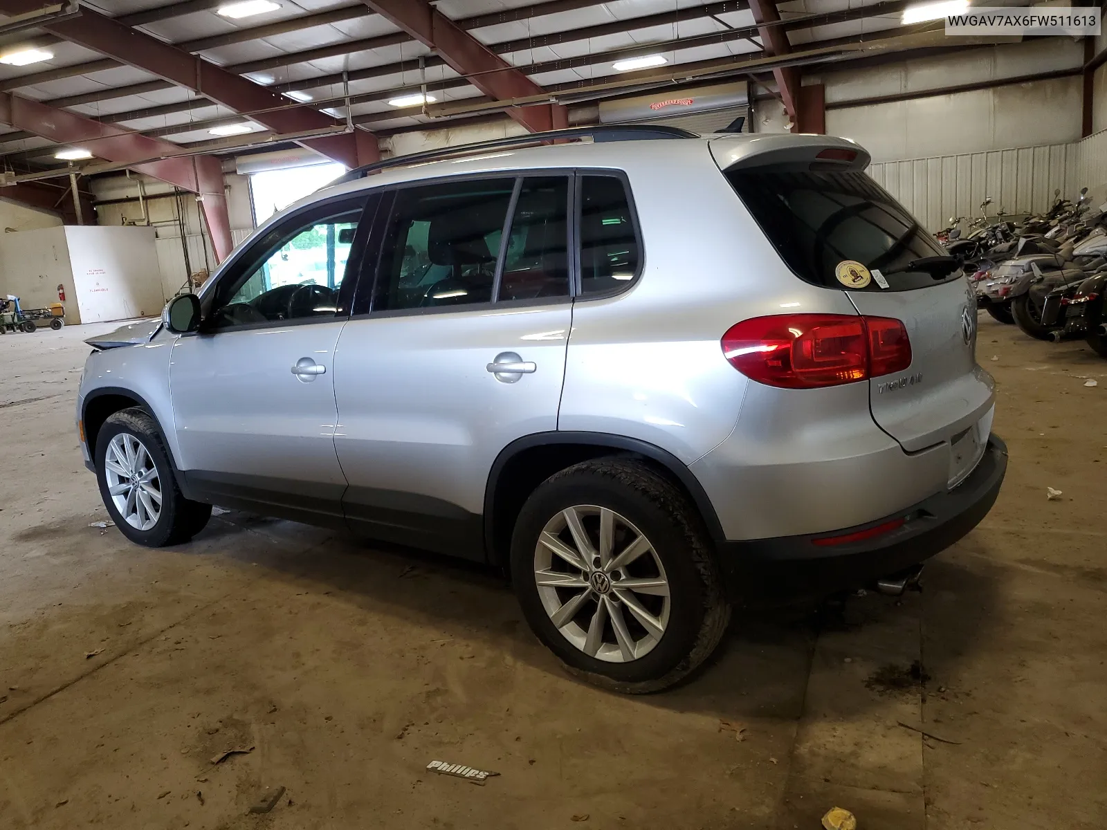 WVGAV7AX6FW511613 2015 Volkswagen Tiguan S