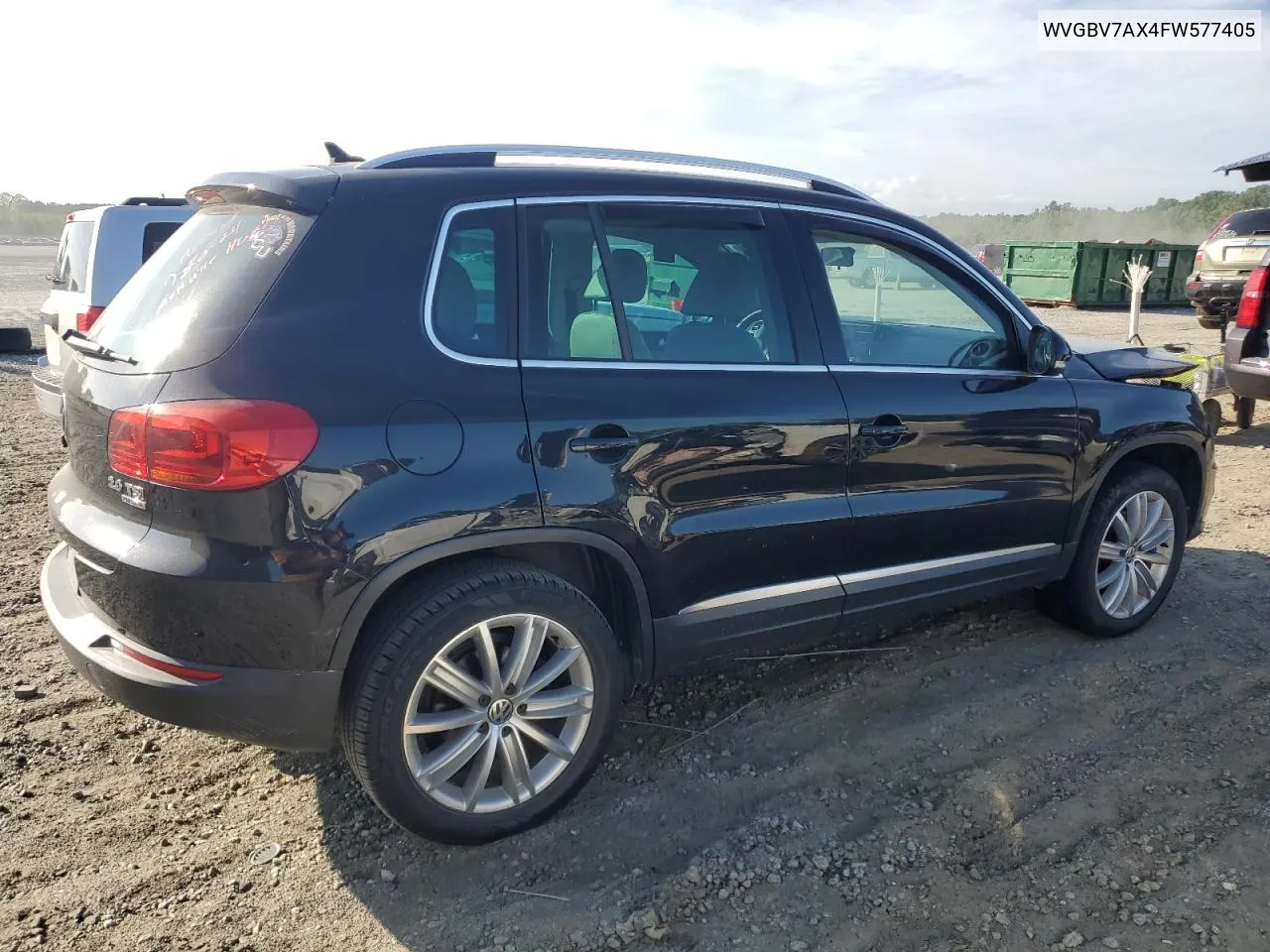 WVGBV7AX4FW577405 2015 Volkswagen Tiguan S