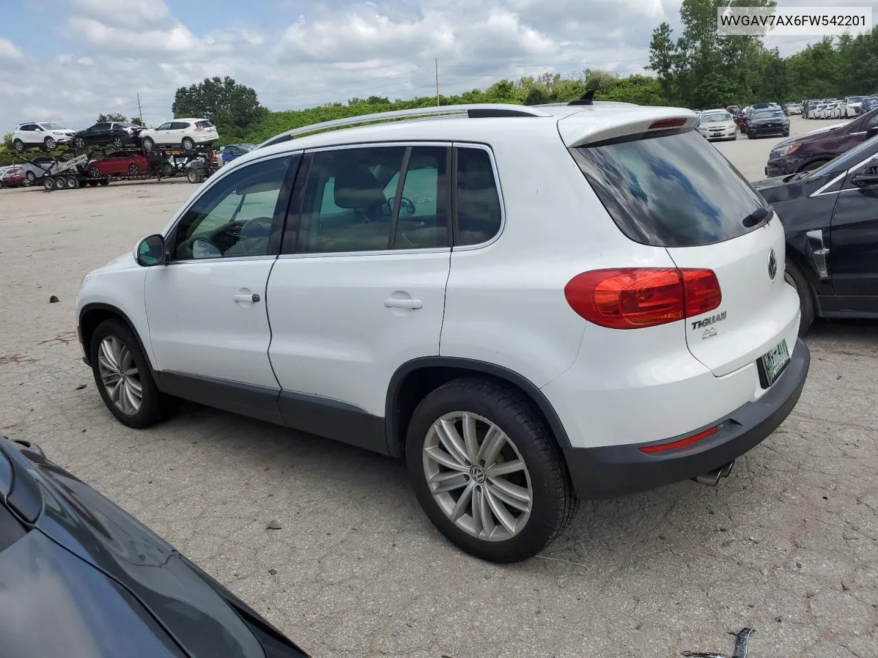 WVGAV7AX6FW542201 2015 Volkswagen Tiguan S