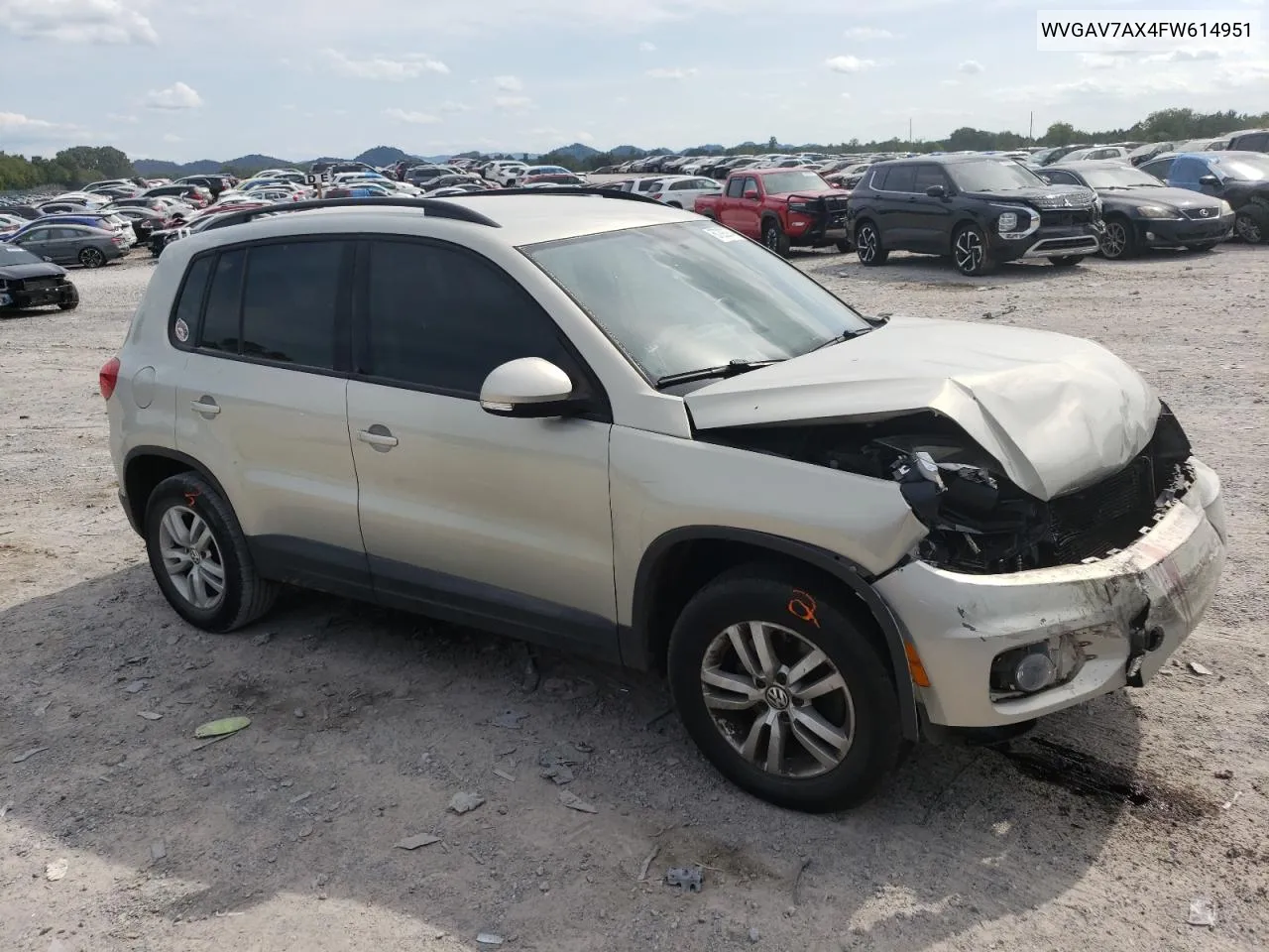 WVGAV7AX4FW614951 2015 Volkswagen Tiguan S