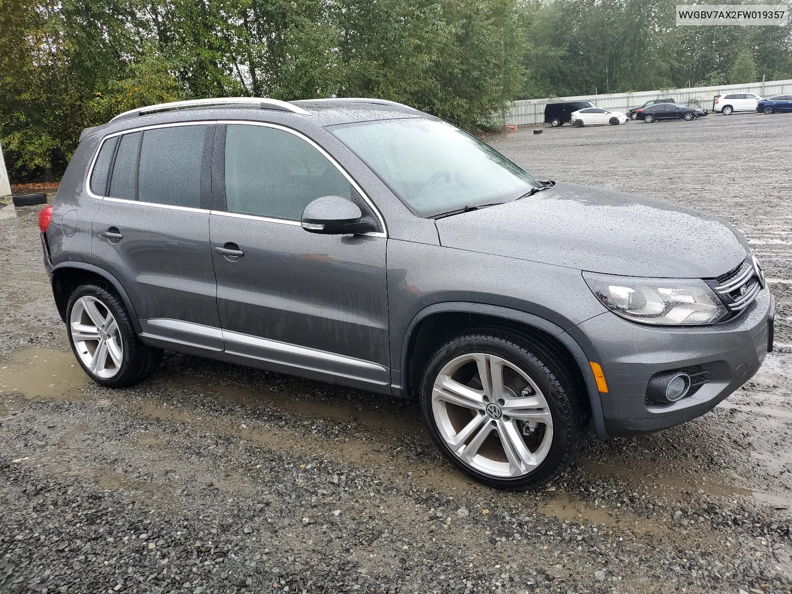 2015 Volkswagen Tiguan S VIN: WVGBV7AX2FW019357 Lot: 67744164