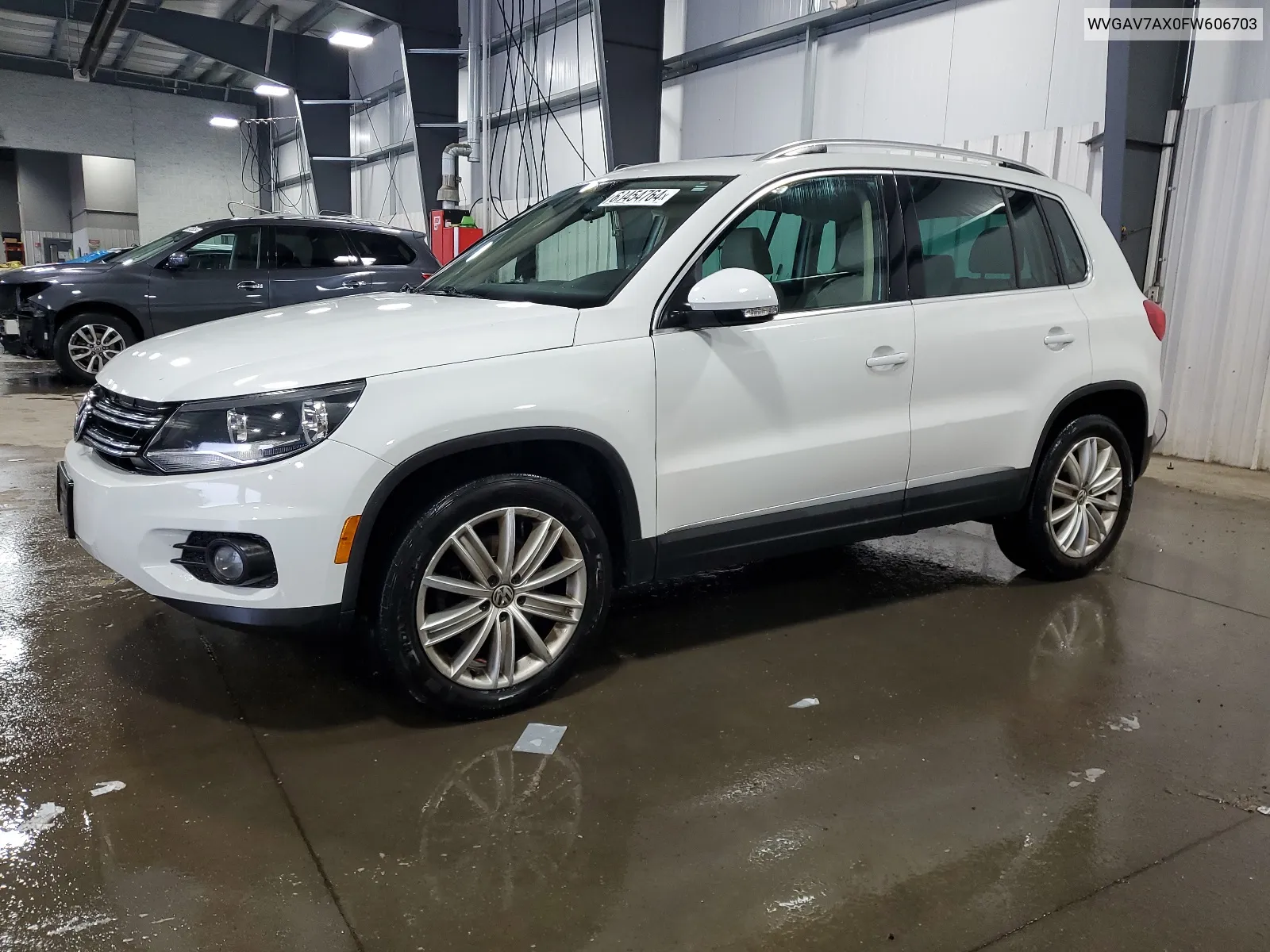 WVGAV7AX0FW606703 2015 Volkswagen Tiguan S