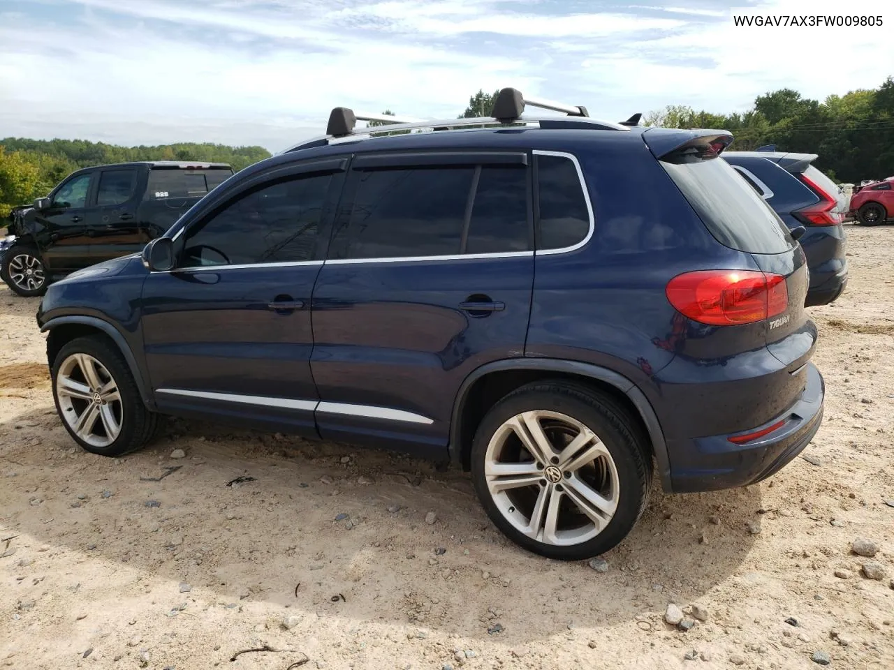 WVGAV7AX3FW009805 2015 Volkswagen Tiguan S