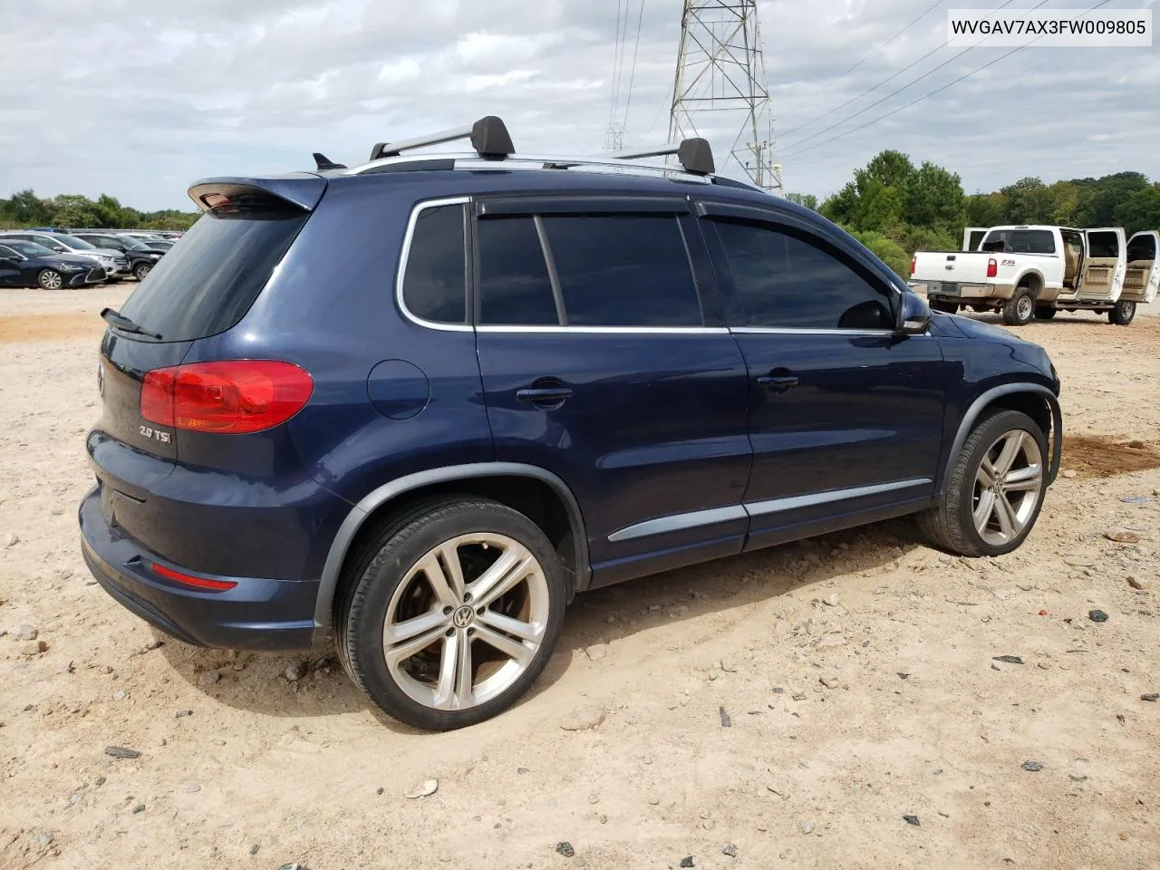 WVGAV7AX3FW009805 2015 Volkswagen Tiguan S