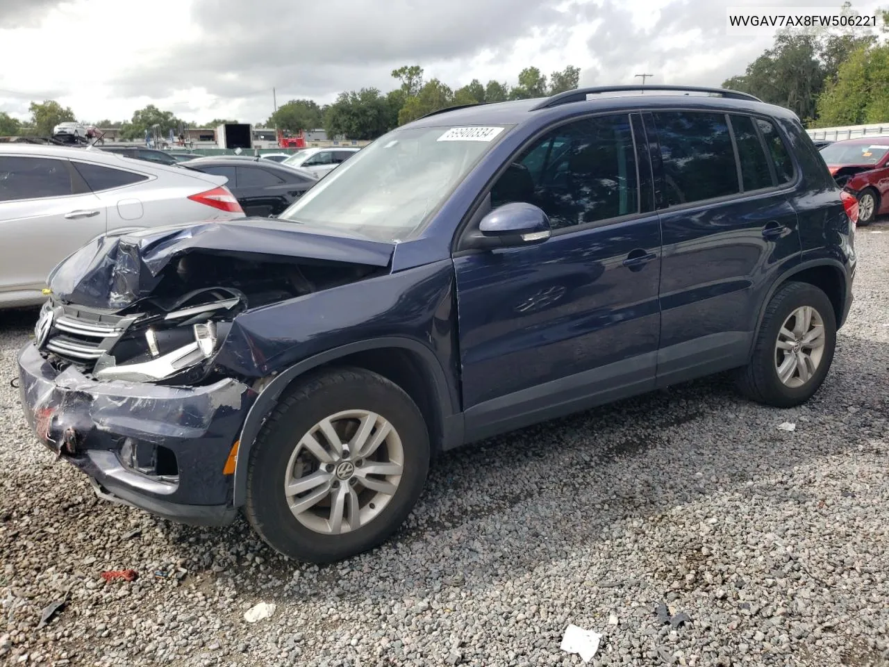 WVGAV7AX8FW506221 2015 Volkswagen Tiguan S