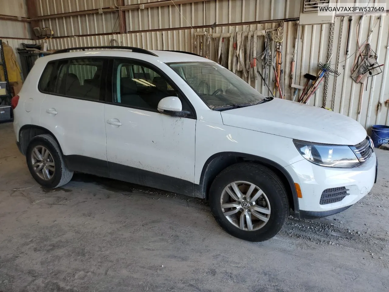 WVGAV7AX3FW537649 2015 Volkswagen Tiguan S