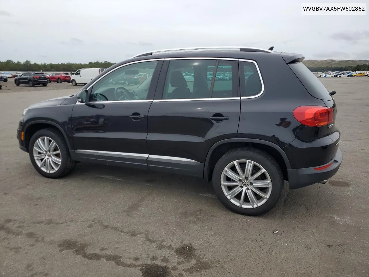 WVGBV7AX5FW602862 2015 Volkswagen Tiguan S