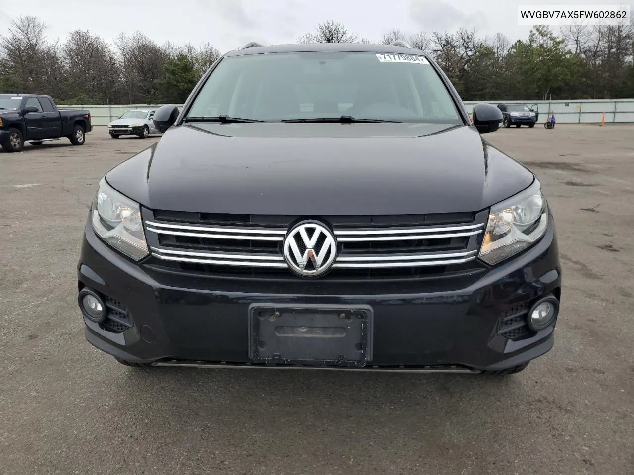 WVGBV7AX5FW602862 2015 Volkswagen Tiguan S