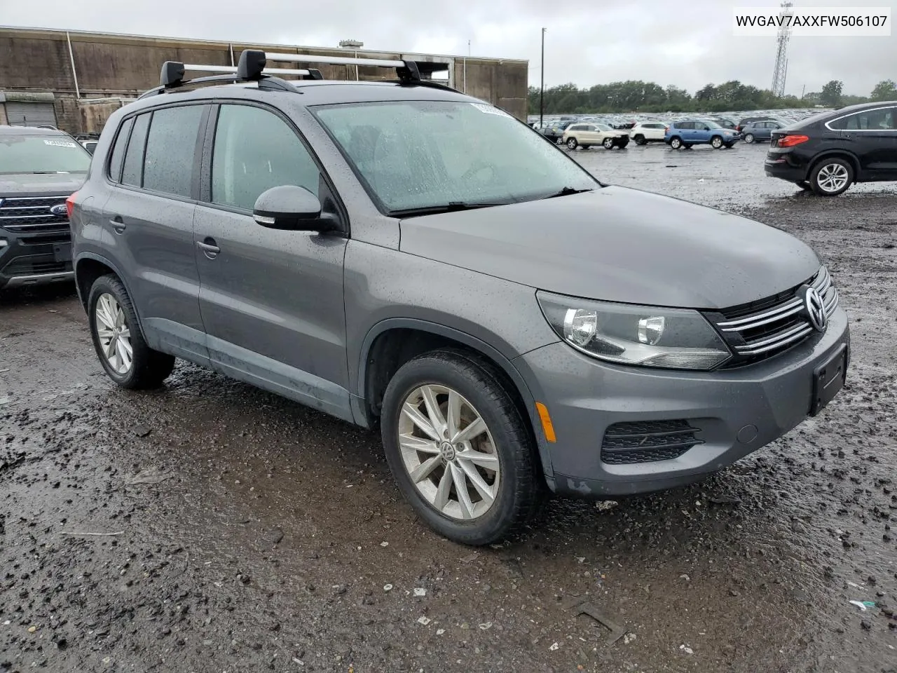 2015 Volkswagen Tiguan S VIN: WVGAV7AXXFW506107 Lot: 73699864