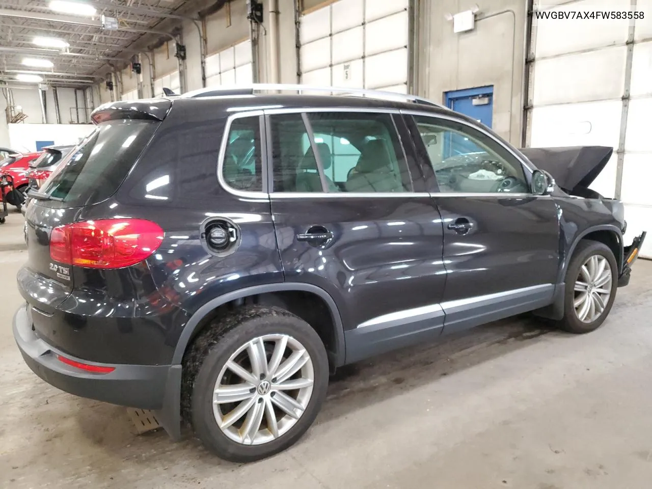 2015 Volkswagen Tiguan S VIN: WVGBV7AX4FW583558 Lot: 74031124