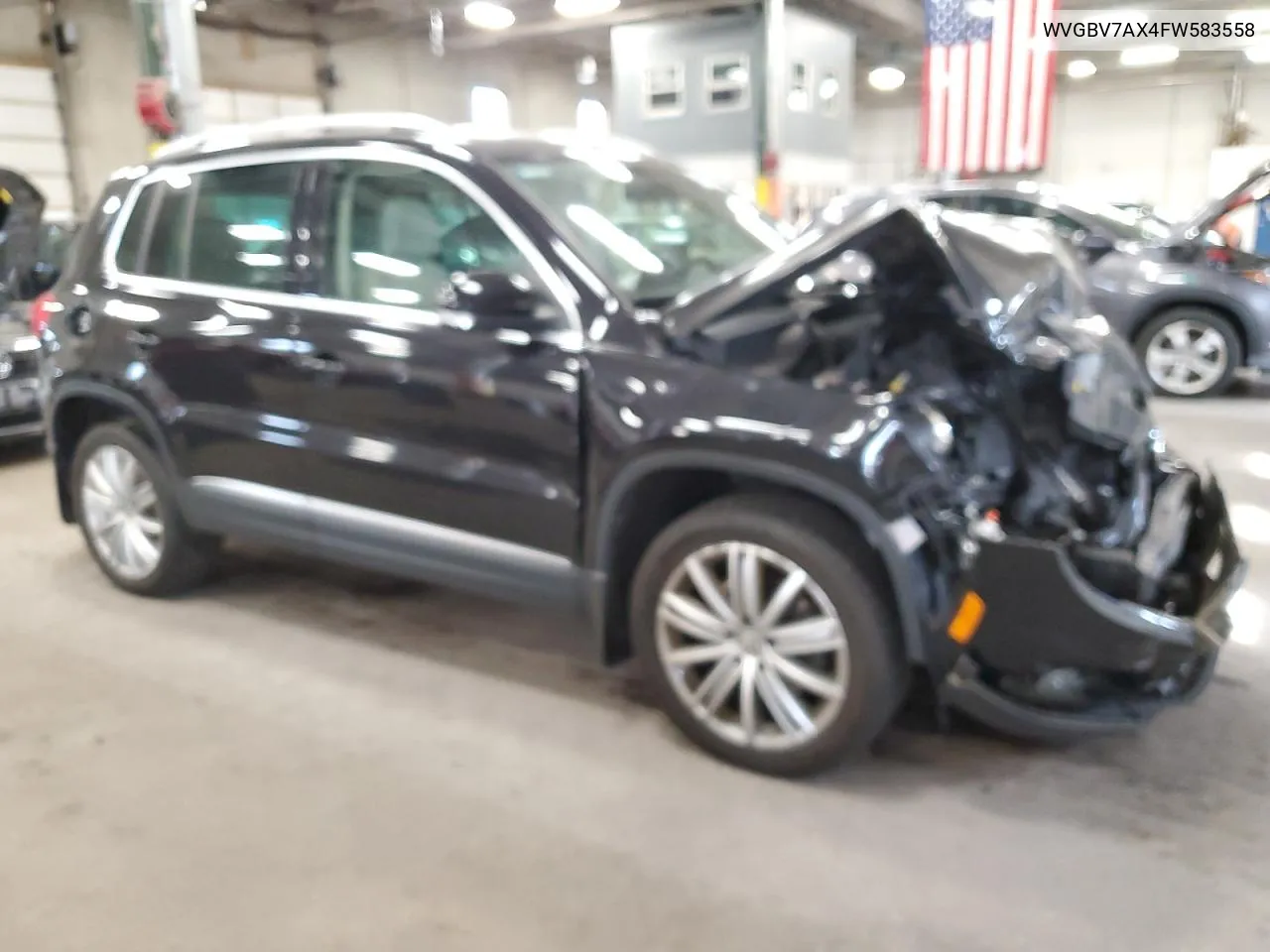 WVGBV7AX4FW583558 2015 Volkswagen Tiguan S