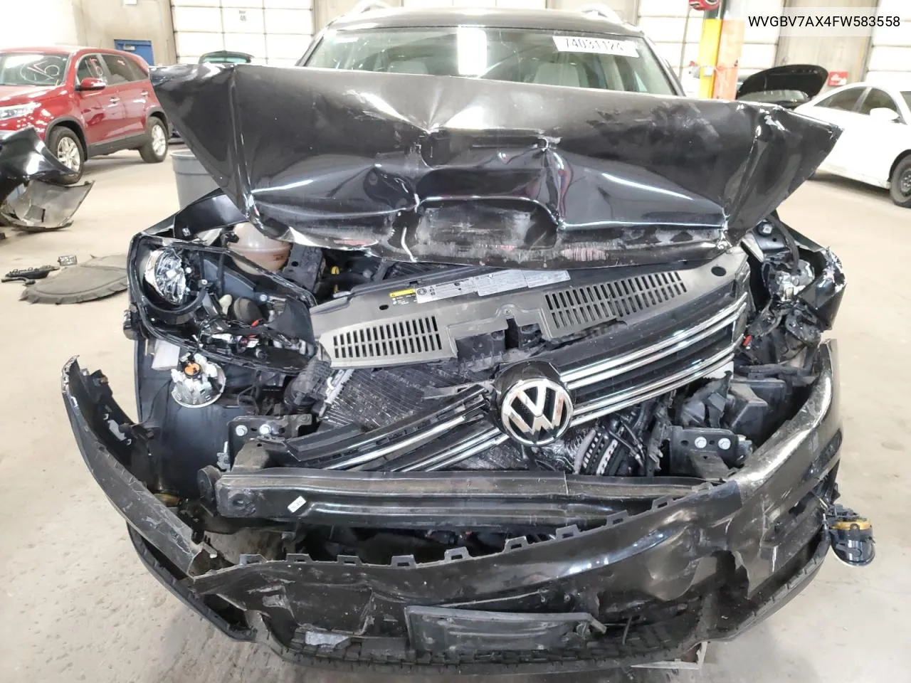 WVGBV7AX4FW583558 2015 Volkswagen Tiguan S