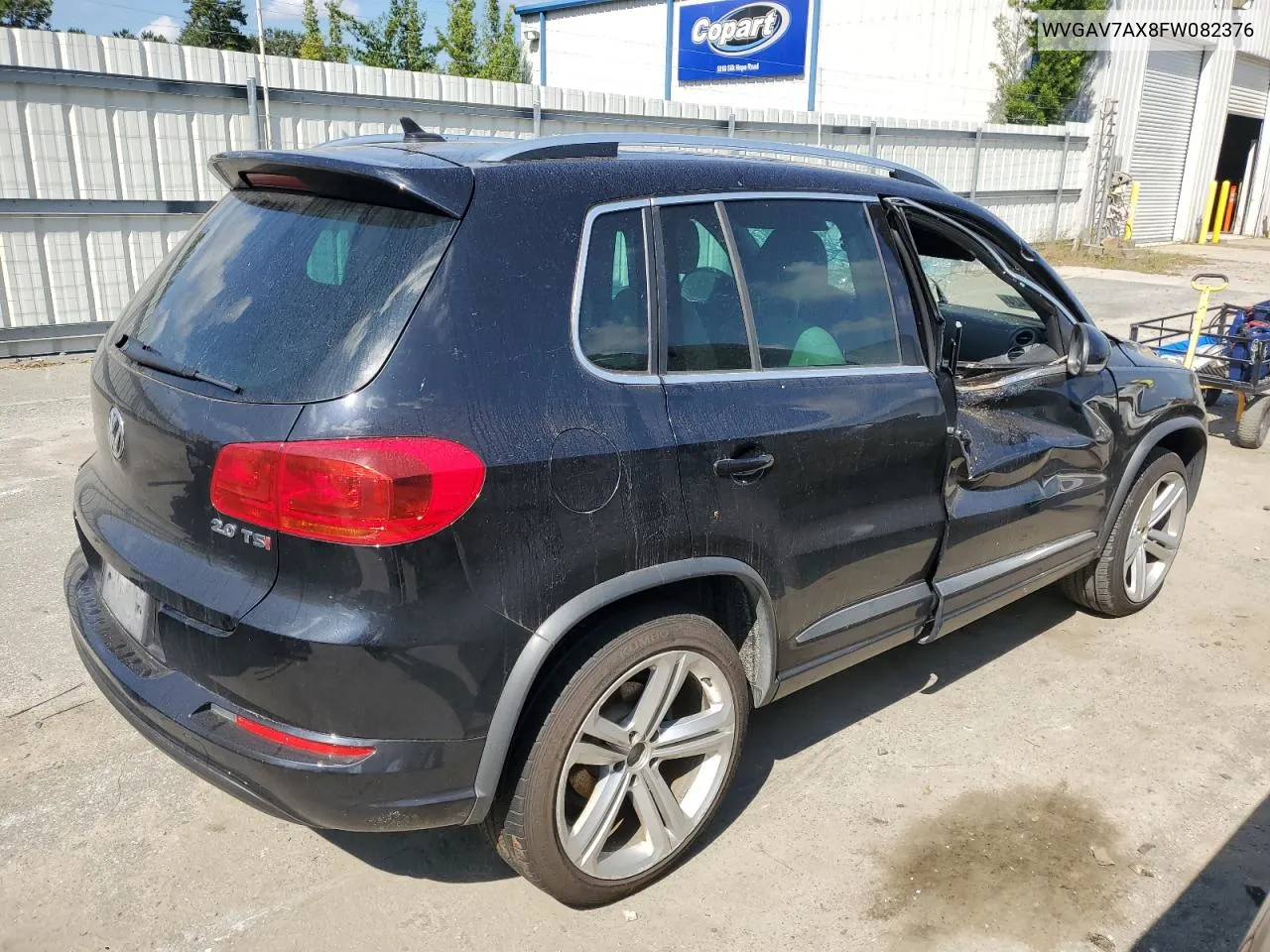 2015 Volkswagen Tiguan S VIN: WVGAV7AX8FW082376 Lot: 74151424